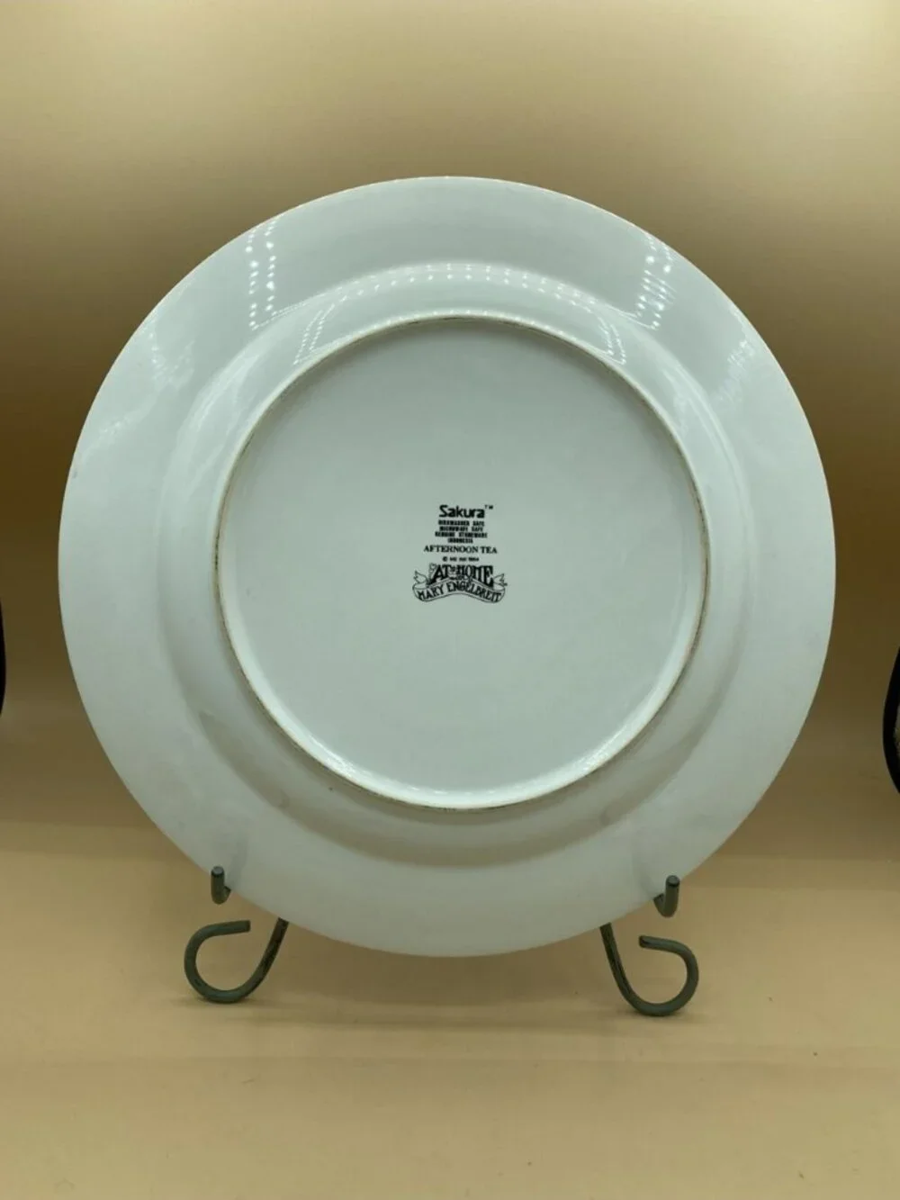Mary Engelbreit Afternoon Tea 12.5” Charger Plate by Sakura 1994 At Home